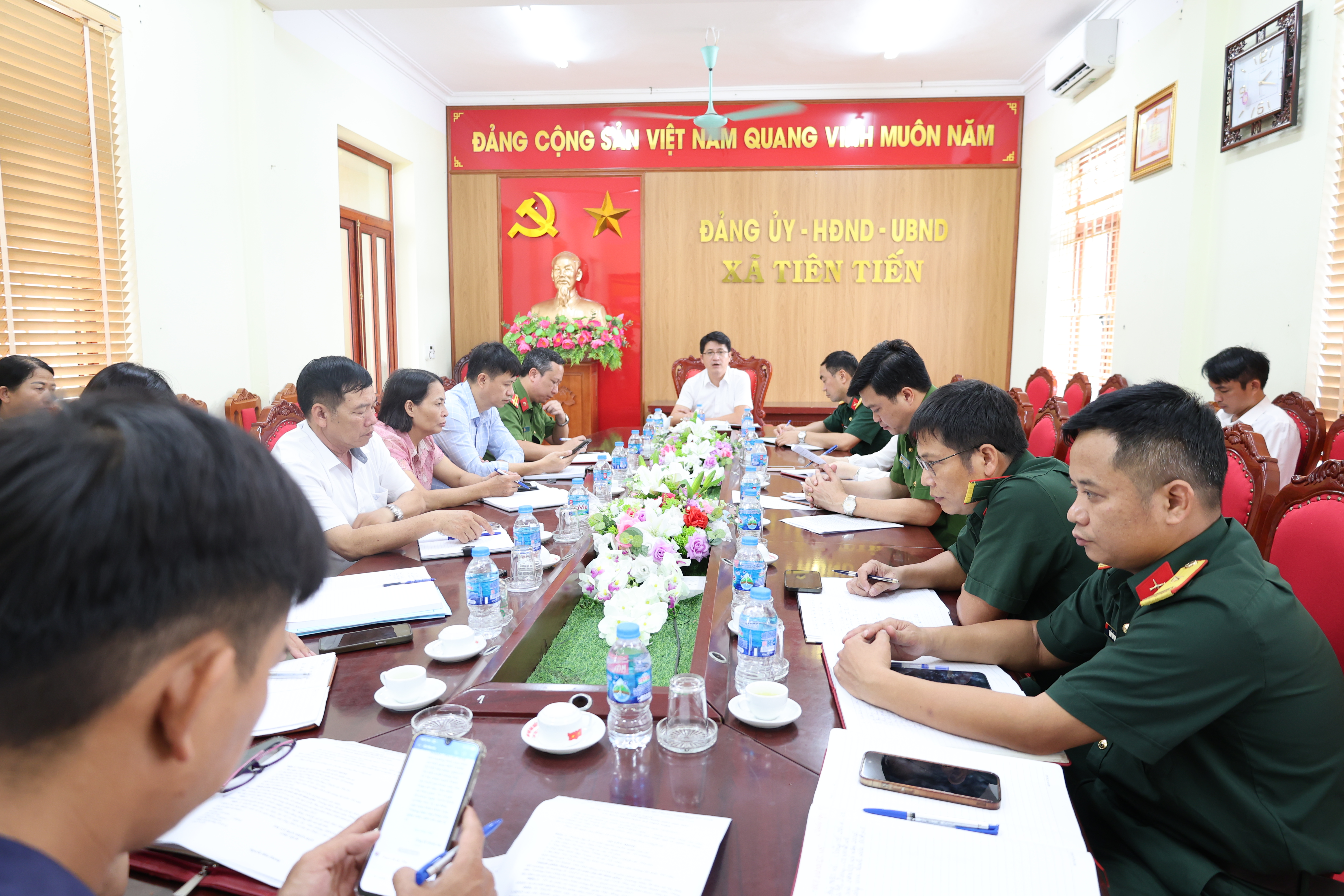 HỘI ĐỒNG NGHĨA VỤ QUÂN SỰ XÃ TIÊN TIẾN TRIỂN KHAI NHIỆM VỤ TUYỂN QUÂN NĂM 2027
