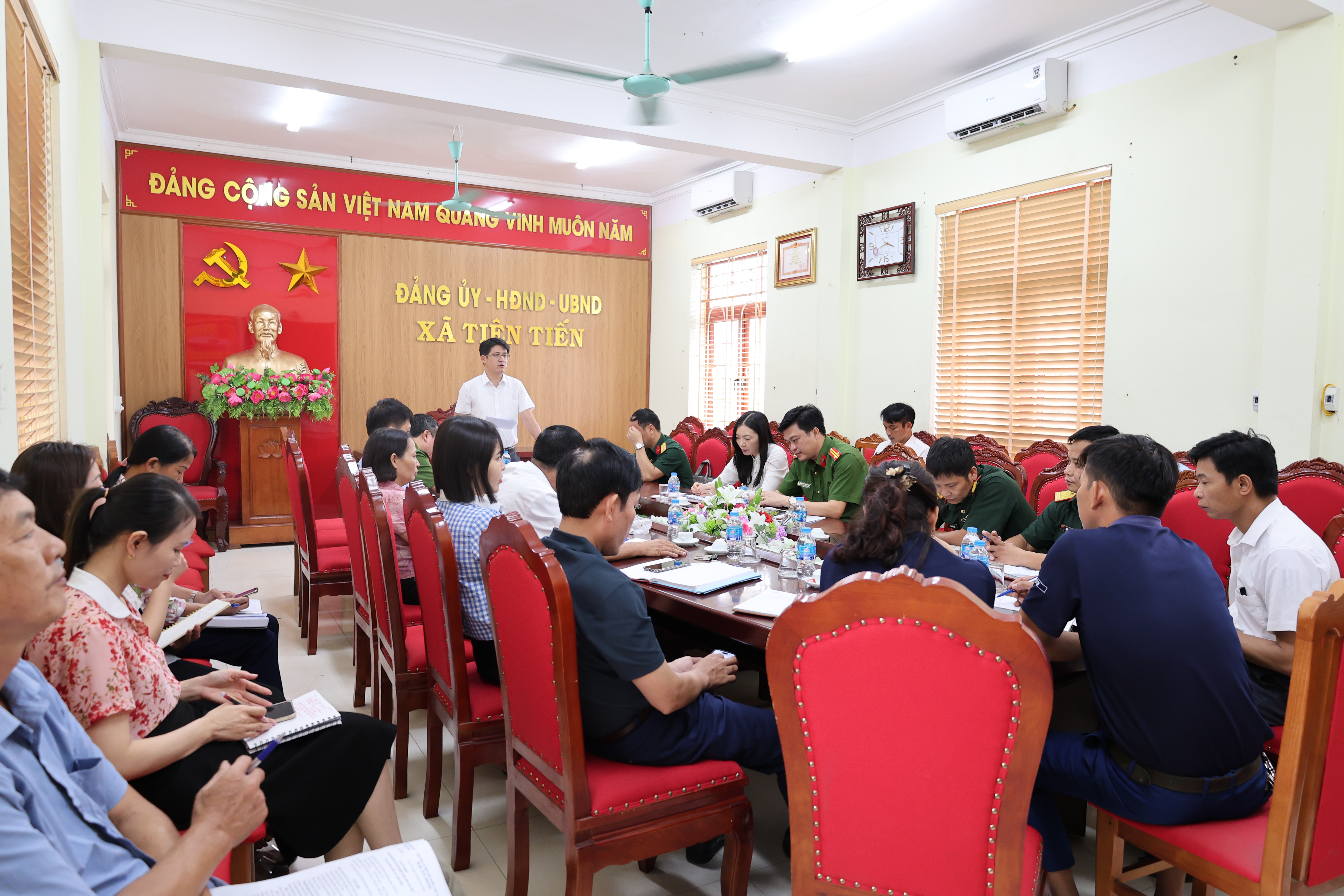 XÃ TIÊN TIẾN BAN HÀNH KẾ HOẠCH TUYỂN CHỌN, GỌI CÔNG DÂN NHẬP NGŨ VÀ THỰC HIỆN NGHĨA VỤ THAM GIA CÔNG AN NHÂN DÂN NĂM 2027