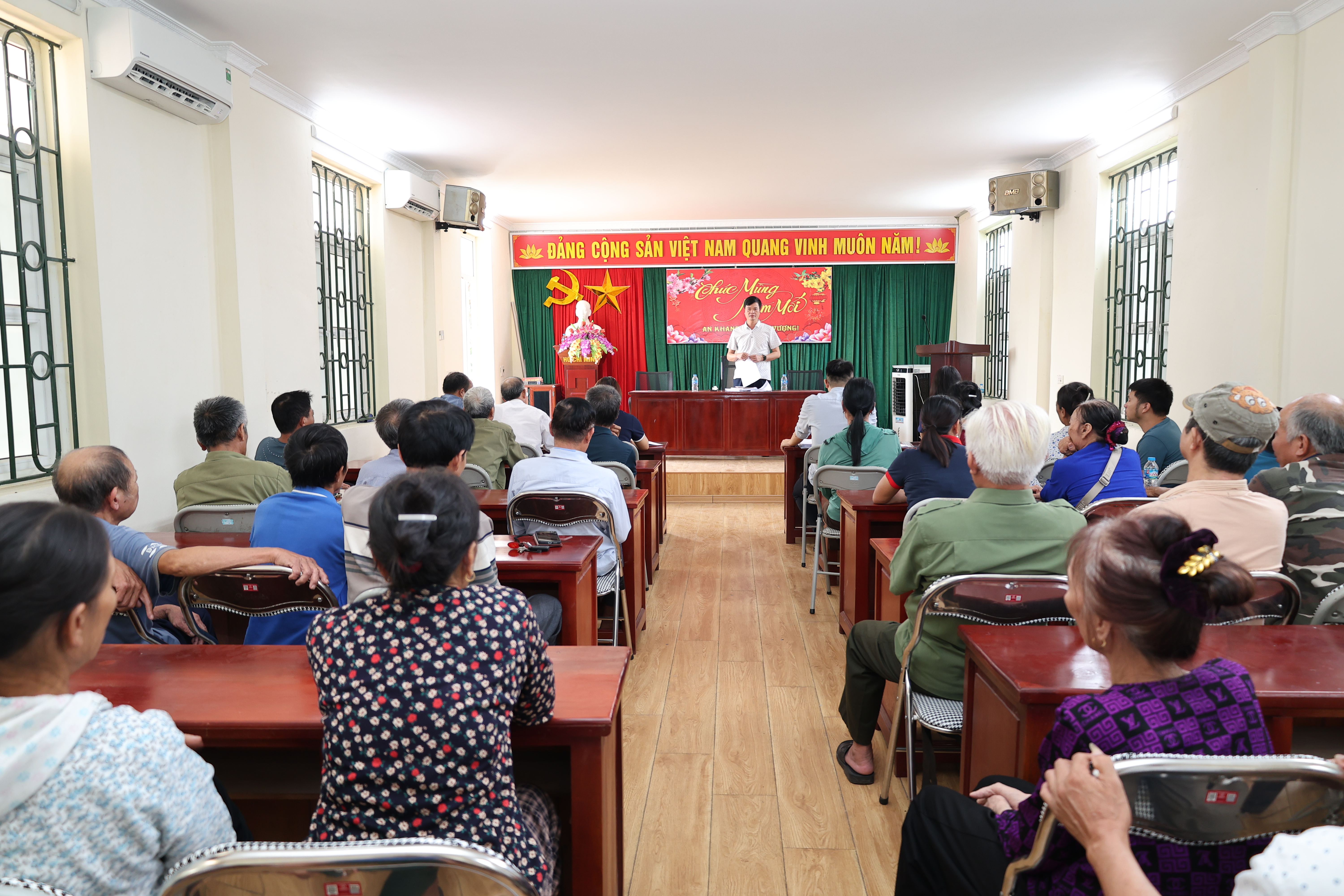 HỘI NGHỊ PHÁT THÔNG BÁO THU HỒI ĐẤT THỰC HIỆN DỰ ÁN CẢI TẠO, NÂNG CẤP ĐƯỜNG ĐH.88