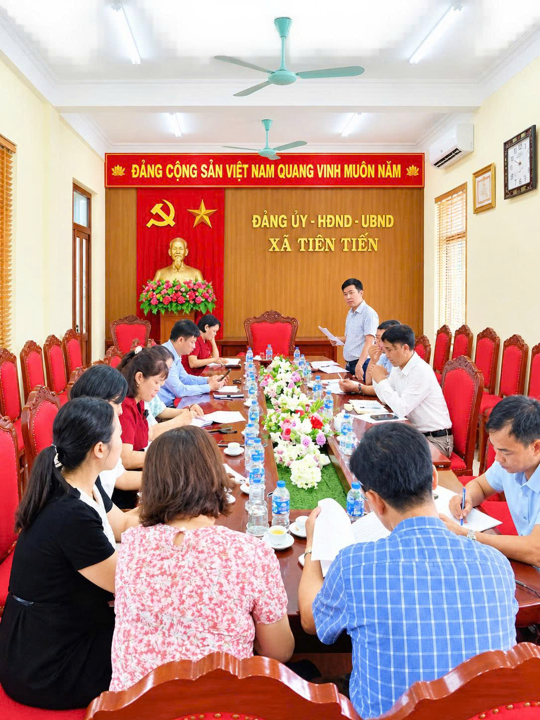 TỔ XÁC MINH TÀI SẢN, THU NHẬP XÃ TIÊN TIẾN CÔNG BỐ QUYẾT ĐỊNH XÁC MINH NĂM 2026