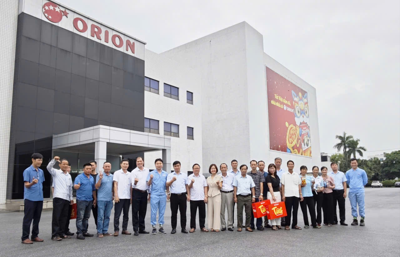 TIÊN TIẾN THAM QUAN, TÌM HIỂU QUY TRÌNH SẢN XUẤT KHOAI TÂY CHẾ BIẾN TẠI CÔNG TY ORION VÀ VIỆN SINH HỌC VÀ CÔNG NGHỆ NÔNG NGHIỆP