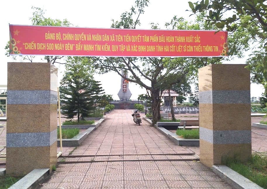 Hành trình trả lại tên anh – nghĩa cử tri ân từ những phần mộ liệt sĩ chưa xác định thông tin trên địa bàn xã Tiên Tiến