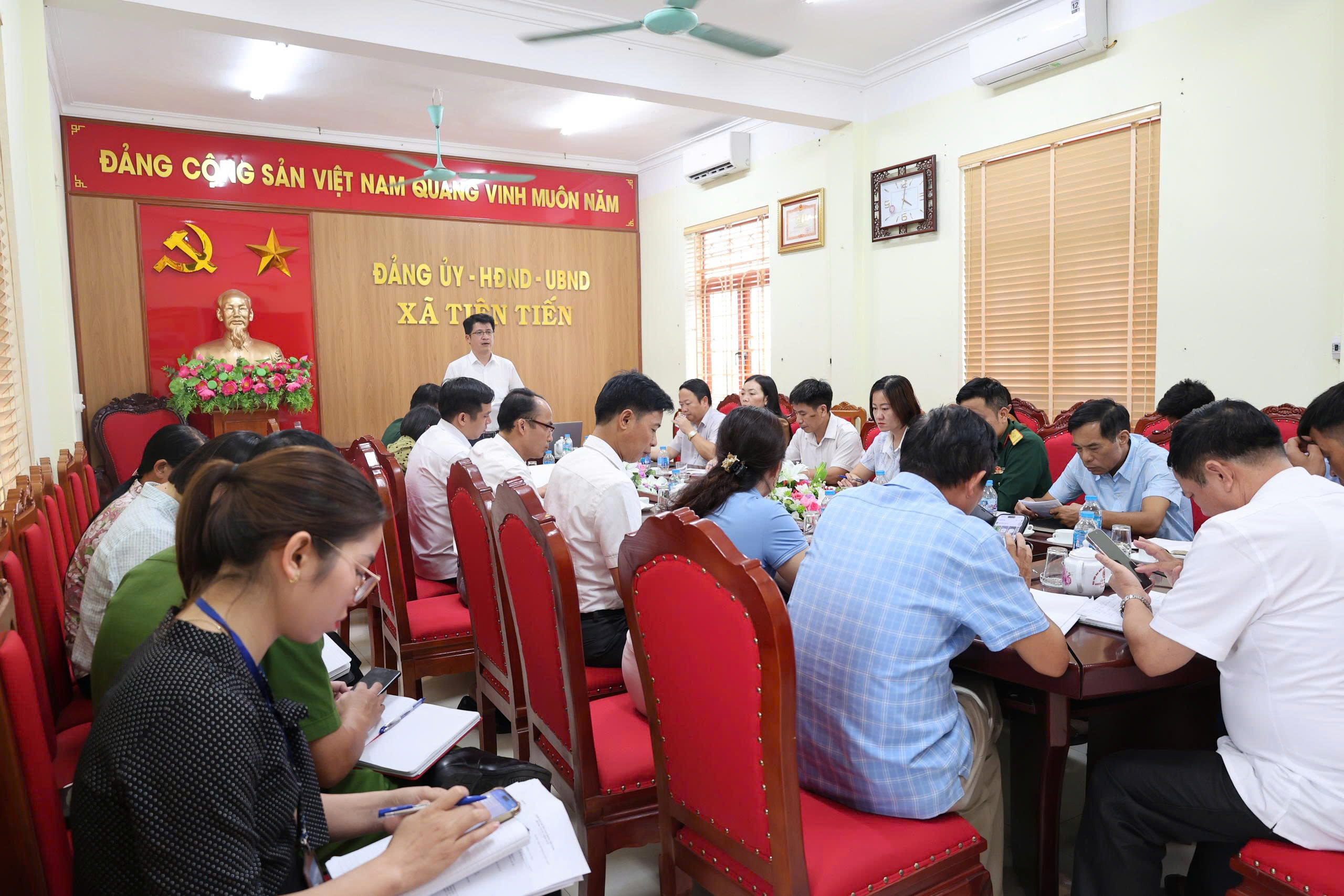 XÃ TIÊN TIẾN CHỦ ĐỘNG CHUẨN BỊ CÔNG TÁC SƠ TUYỂN NGHĨA VỤ QUÂN SỰ VÀ NGHĨA VỤ THAM GIA CÔNG AN NHÂN DÂN NĂM 2027